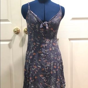 AEO Floral Button Dress